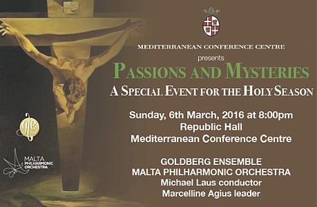 Passion and Mysteries with the Malta Philharmonic Orchestra.